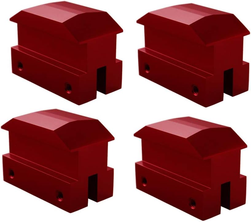 Billet Anodized Black Aluminum Jack Pad Y2716