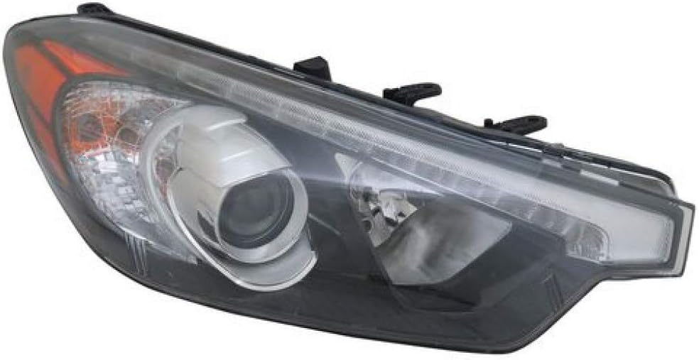 Passenger Halogen Headlight with LED Position J939045