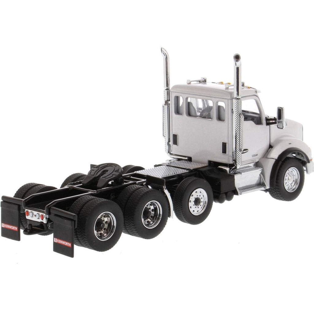 White Metallic 1/50 Diecast Truck Tractor Model C729