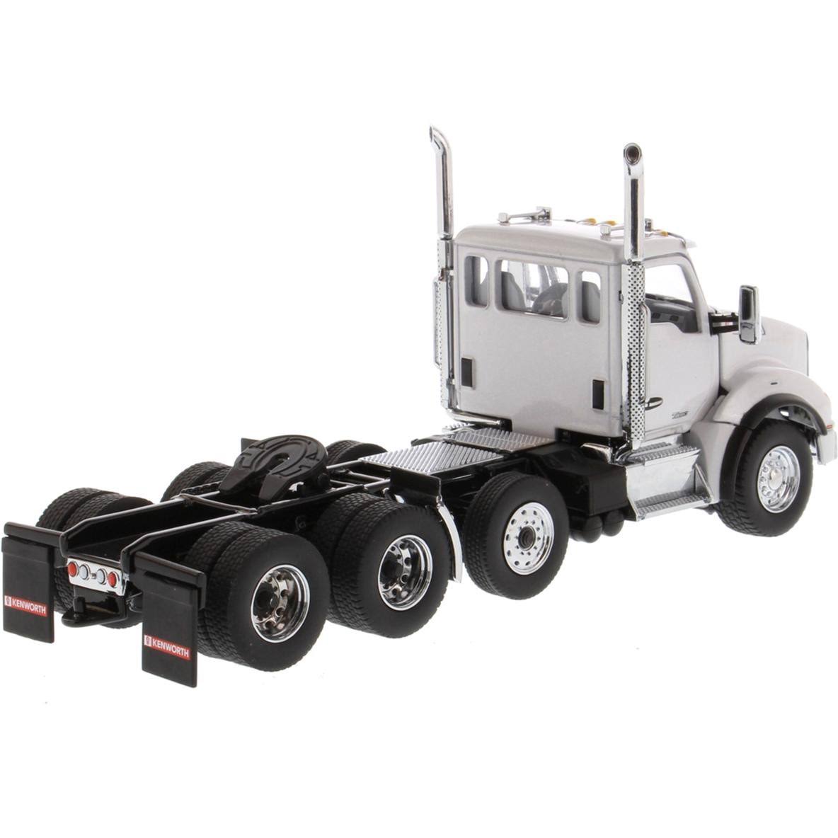 White Metallic 1/50 Diecast Truck Tractor Model C729