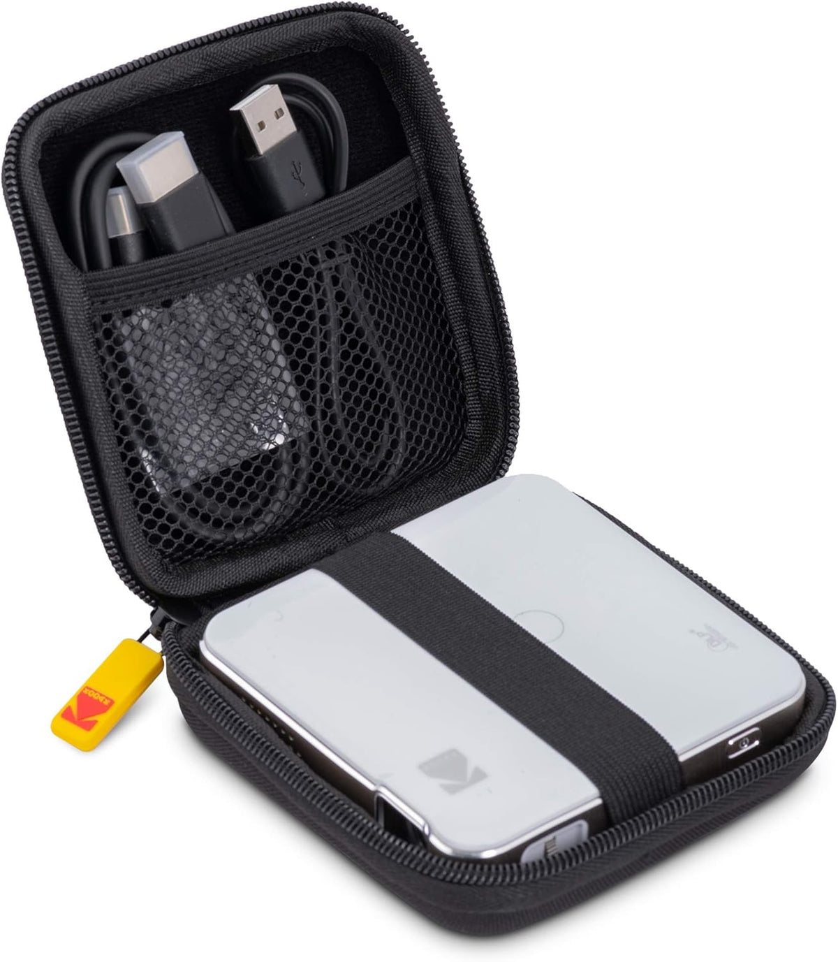 Pocket Projector with Built-in Speaker and EVA Travel Case W43044