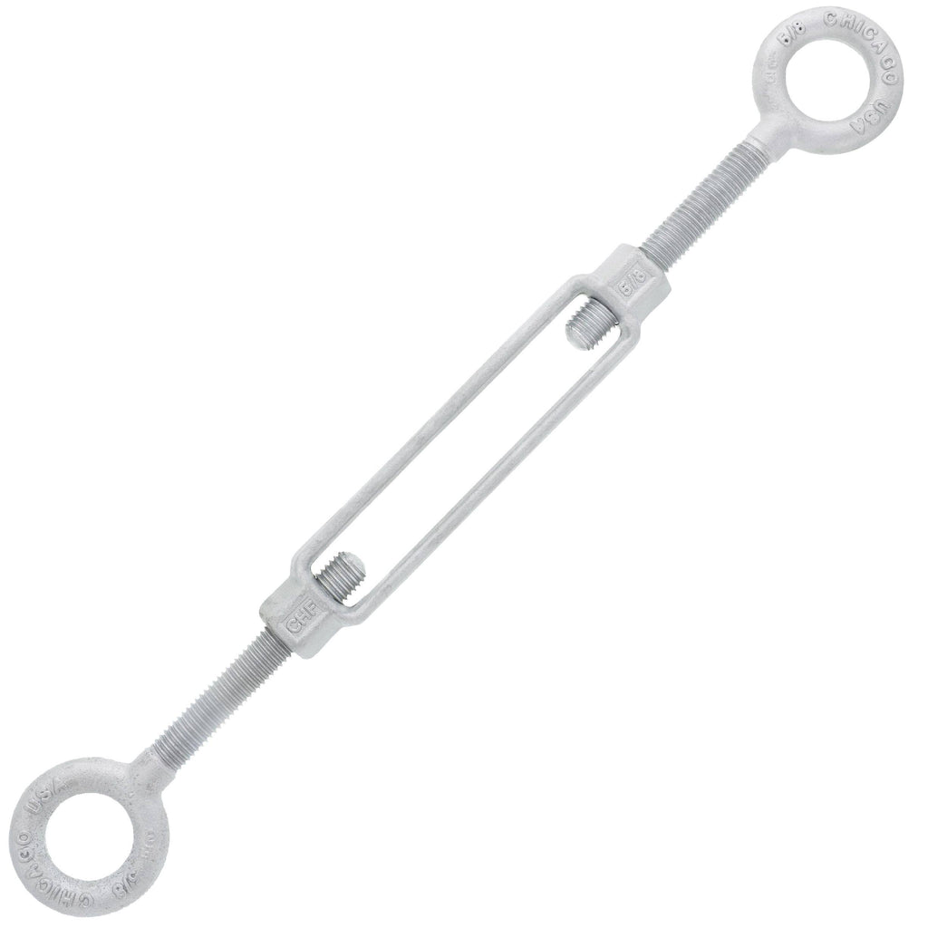 5/8 x 6 Hot Dip Galvanized Eye x Eye Turnbuckle W850264