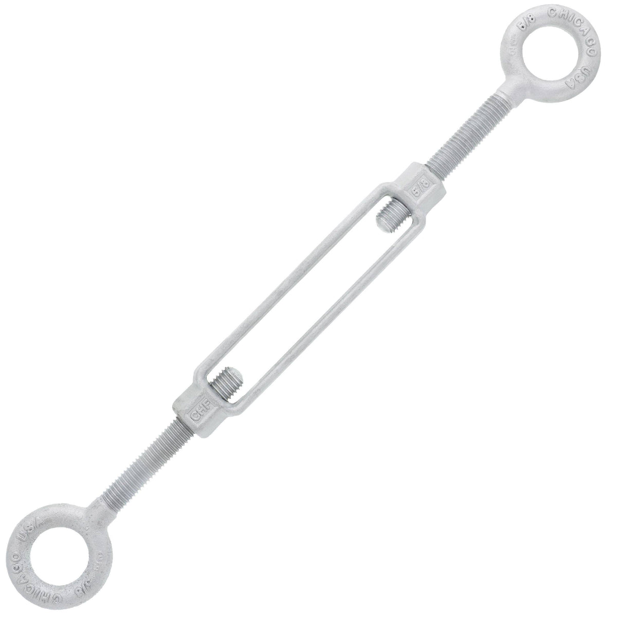 5/8 x 6 Hot Dip Galvanized Eye x Eye Turnbuckle W850264