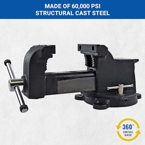 10" Heavy Duty Steel Bench Vise K11603