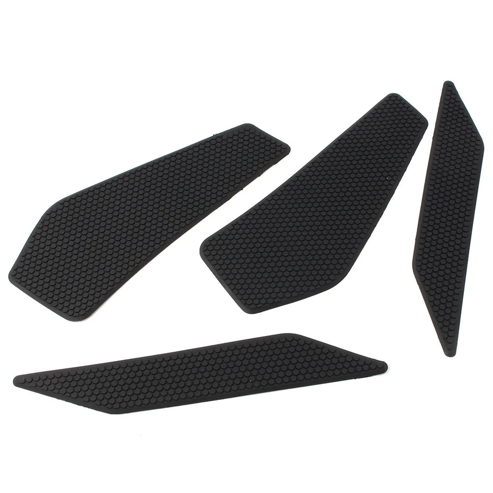 4x Motorbike Side Tank Traction Grips Pads R36794