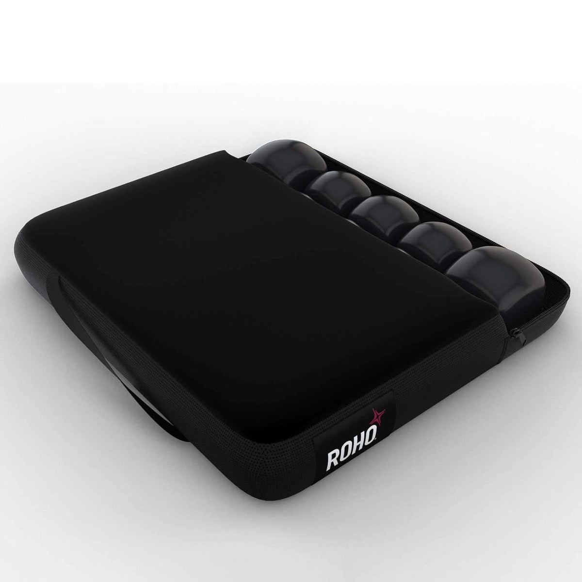 Inflatable Seat Cushion with Stretchable Cover & Non-Skid Bottom D4310