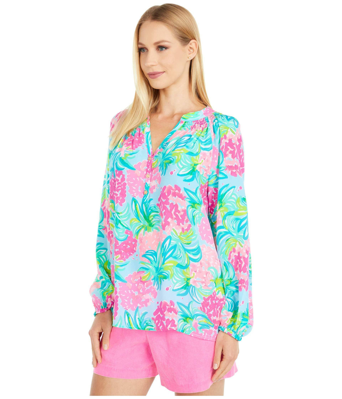 Elsa Top Mandevilla Pink Xxs R526