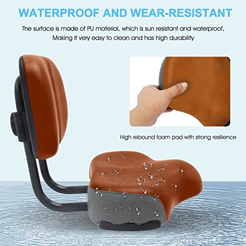 Oversized Bike Saddle with Backrest V326683