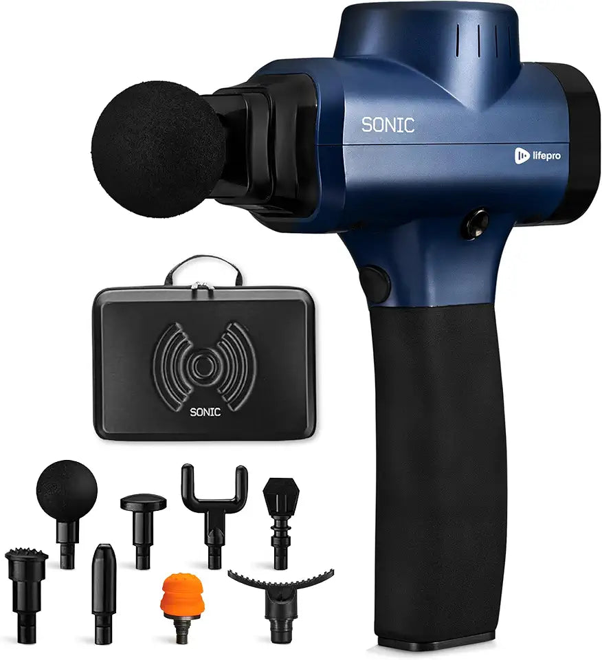 Massage Gun with 8 Massage Heads and 5 Speed Settings T282793
