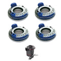 4 Pack Floating Tubes and 12V Air Pump R2393