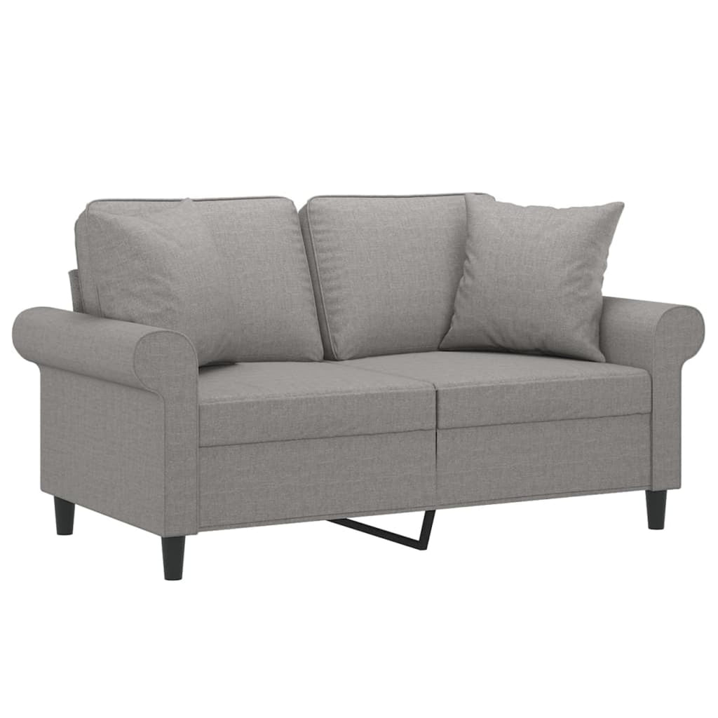 Gray 47.2" Fabric 2-Seater Sofa C212102