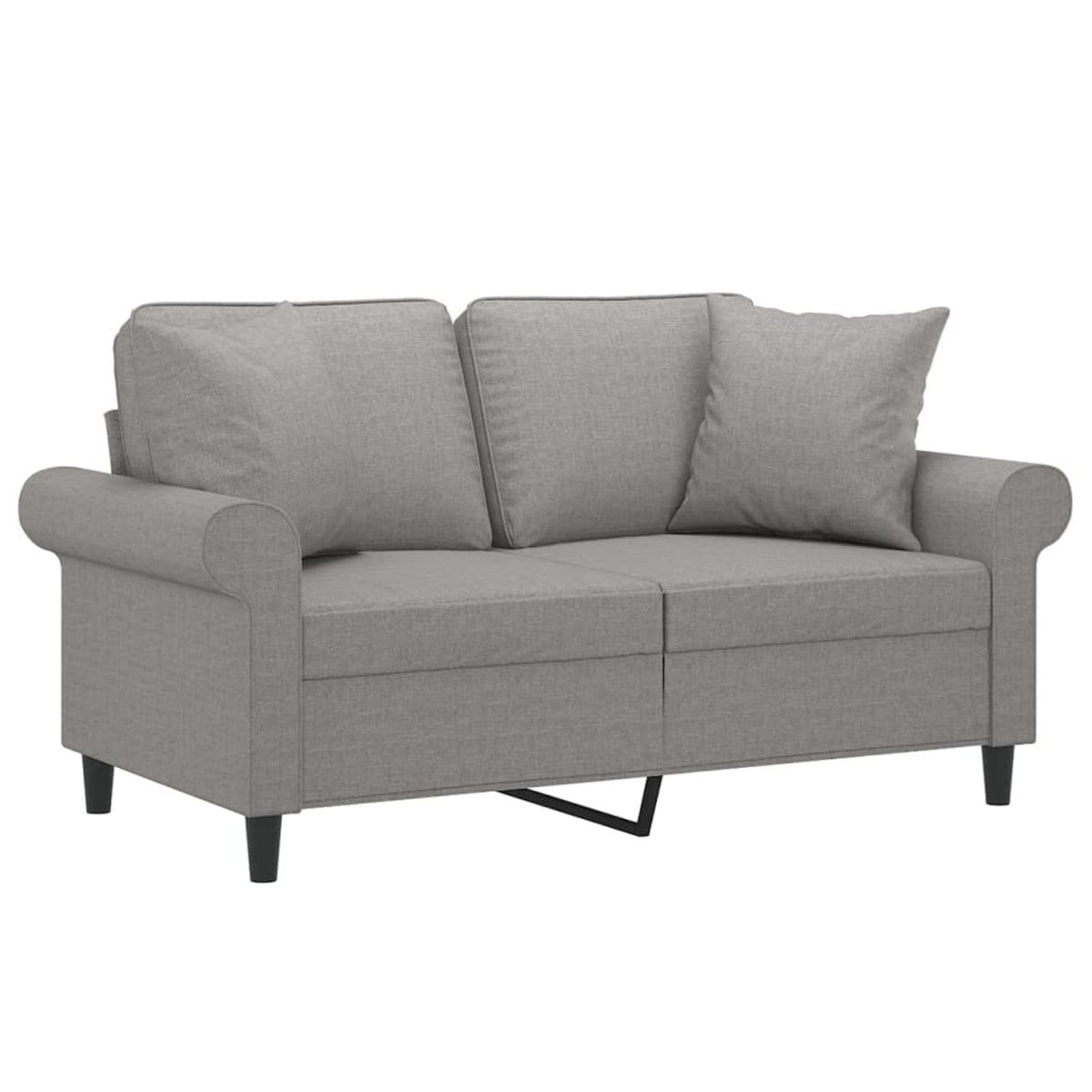 Gray 47.2" Fabric 2-Seater Sofa C212102