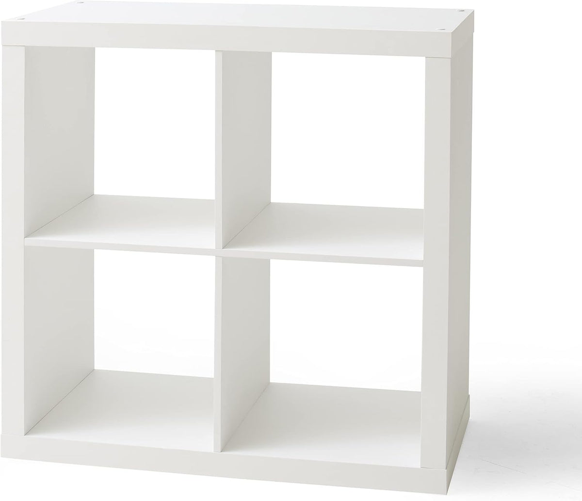 White 4-Cube Bookshelf Storage Cabinet O562