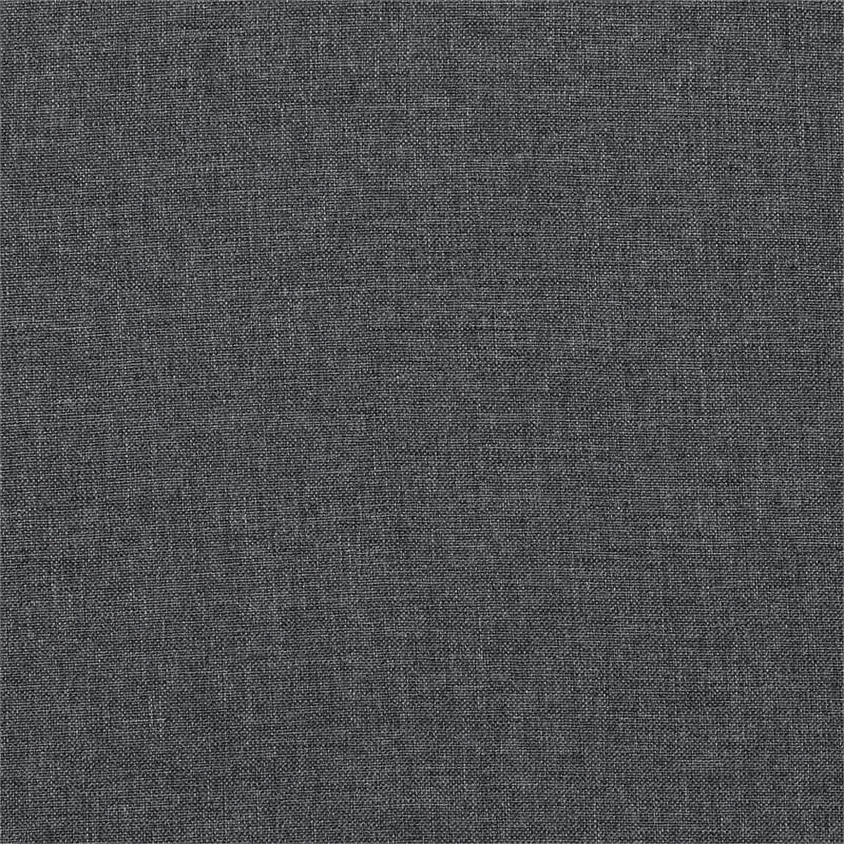 Polyester Fabric Sectional Sofa with Ottoman in Gray G20049