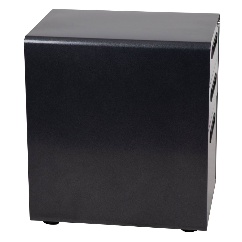 White 3 Drawer Filing Cabinet T6737