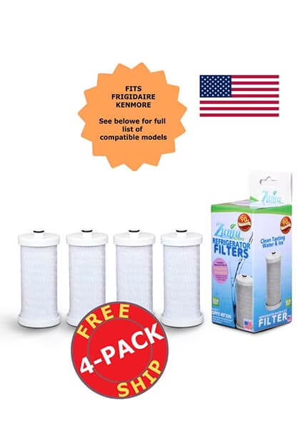 Water and Ice Filter, 4 Pack S7535
