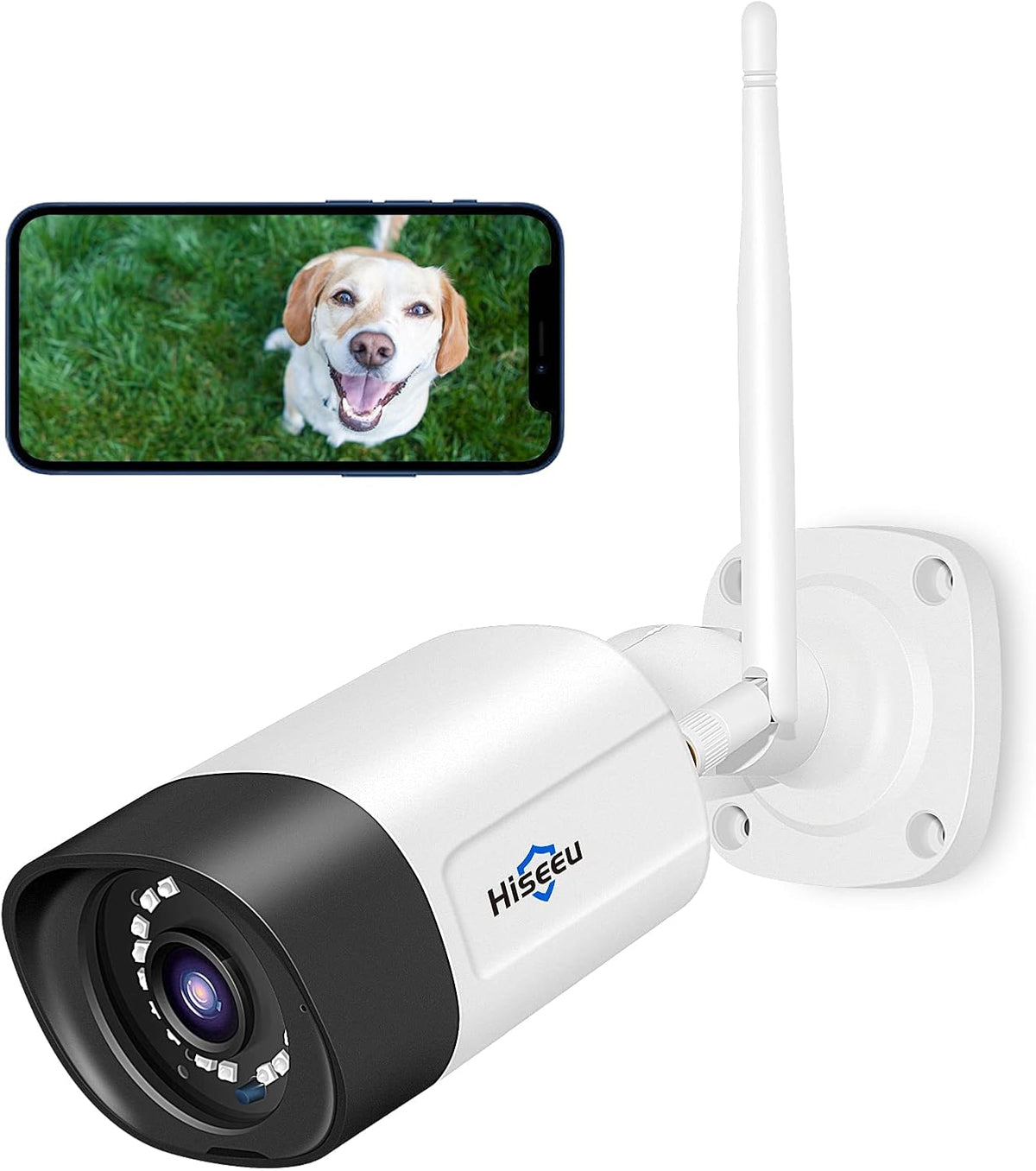2K Outdoor Security Camera Bullet, 3MP IP66 Waterproof X423