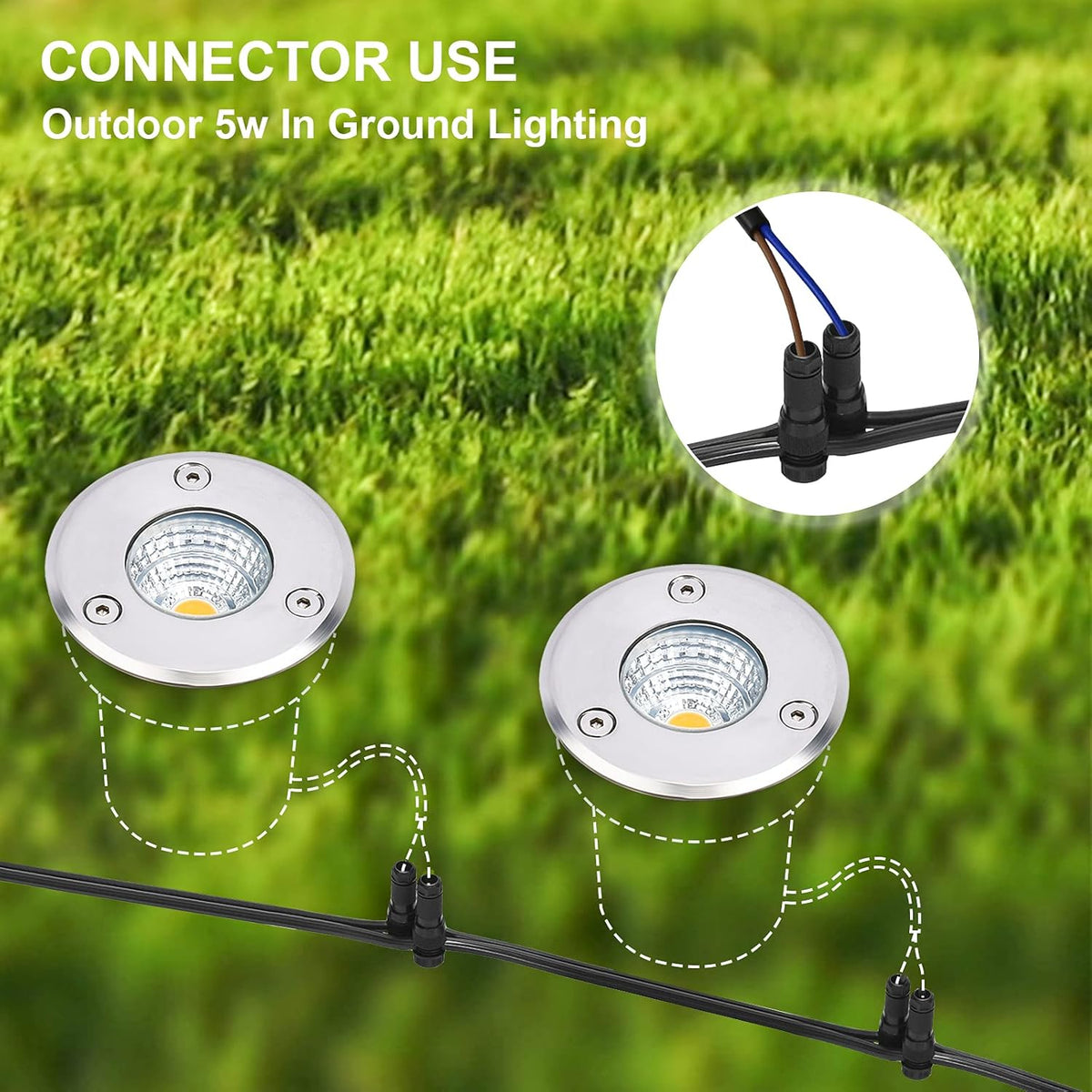 5W Low Voltage Landscape Lights 10 Pack Y256