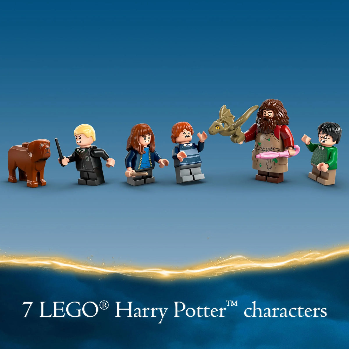 Buildable House Toy with 7 Characters and a Dragon F5860