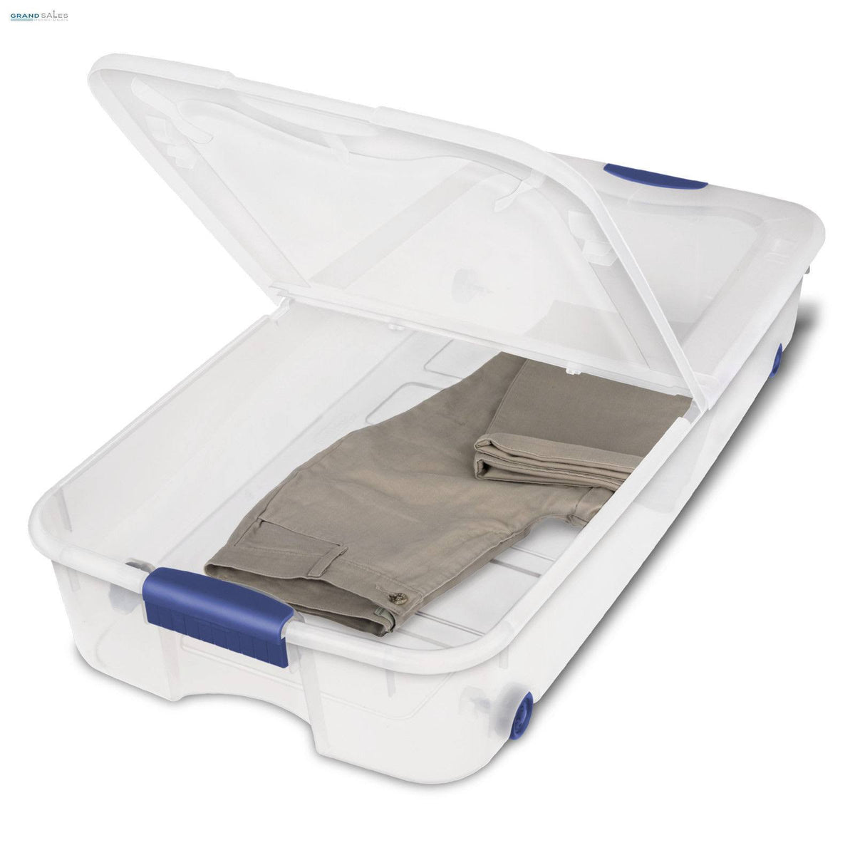 66 qt. Ultra Storage Box Stadium Blue Case of 4 S28711
