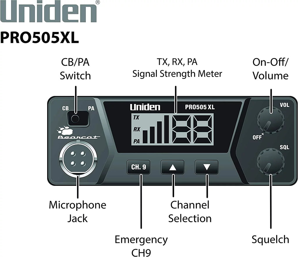 40-Channel CB Radio B6943