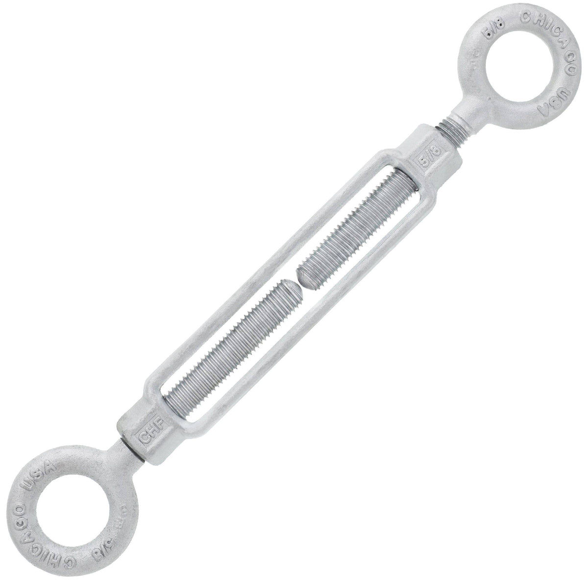 5/8 x 6 Hot Dip Galvanized Eye x Eye Turnbuckle W850264