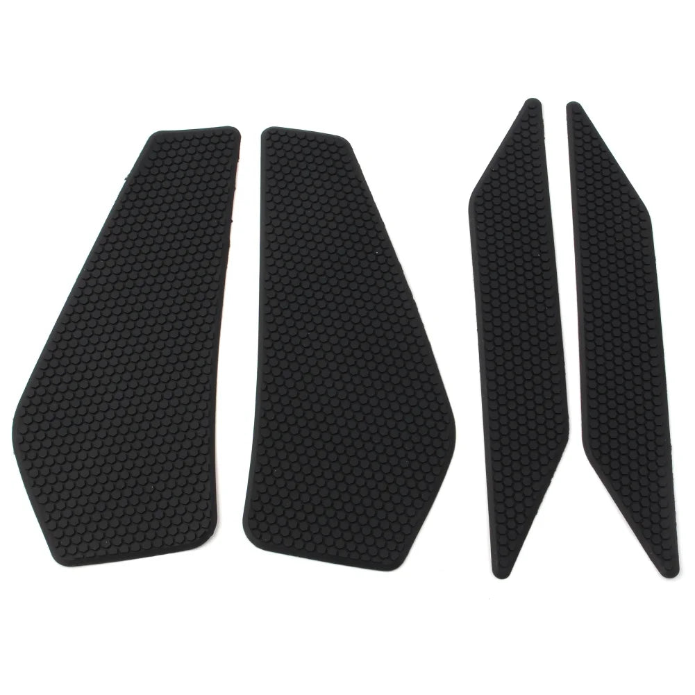 4x Motorbike Side Tank Traction Grips Pads R36794