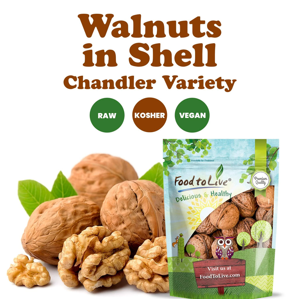 Jumbo Walnuts in Shell, 5 Pounds P18711