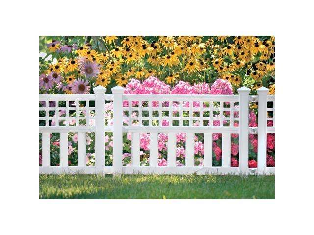 White 3-Pack Fence A501