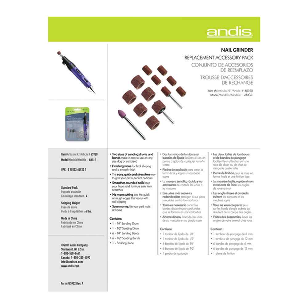 Nail Grinder Accessory Pack L44852