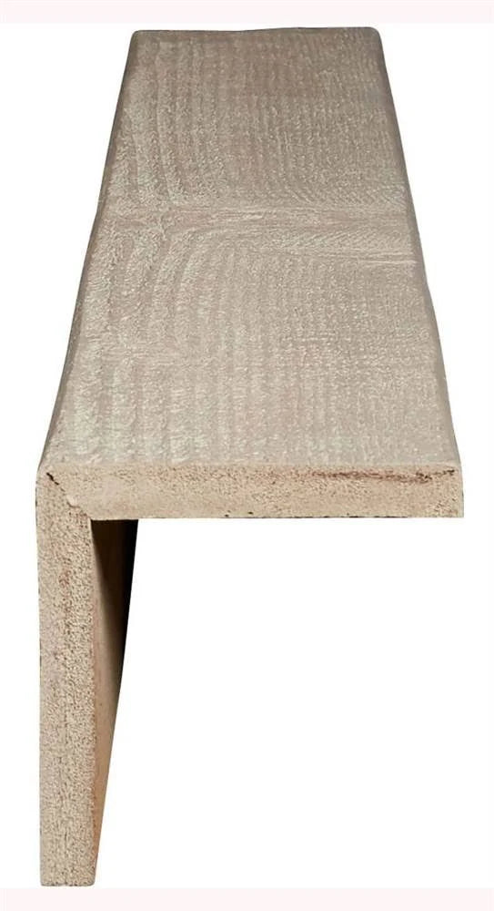 White Rough Sawn Faux Wood Ceiling Beam Y2180