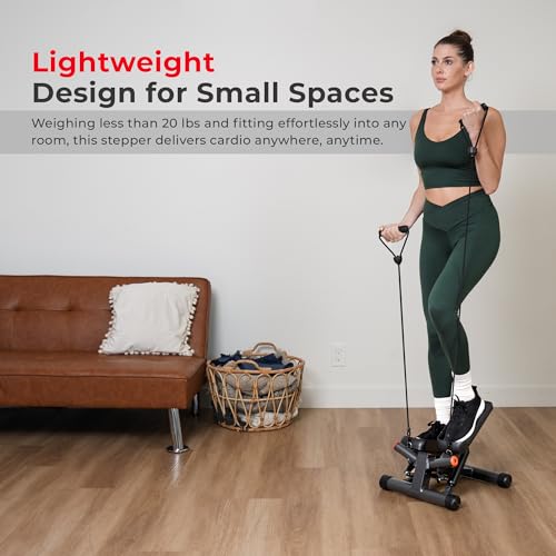 Mini Stepper with Resistance Band Q474
