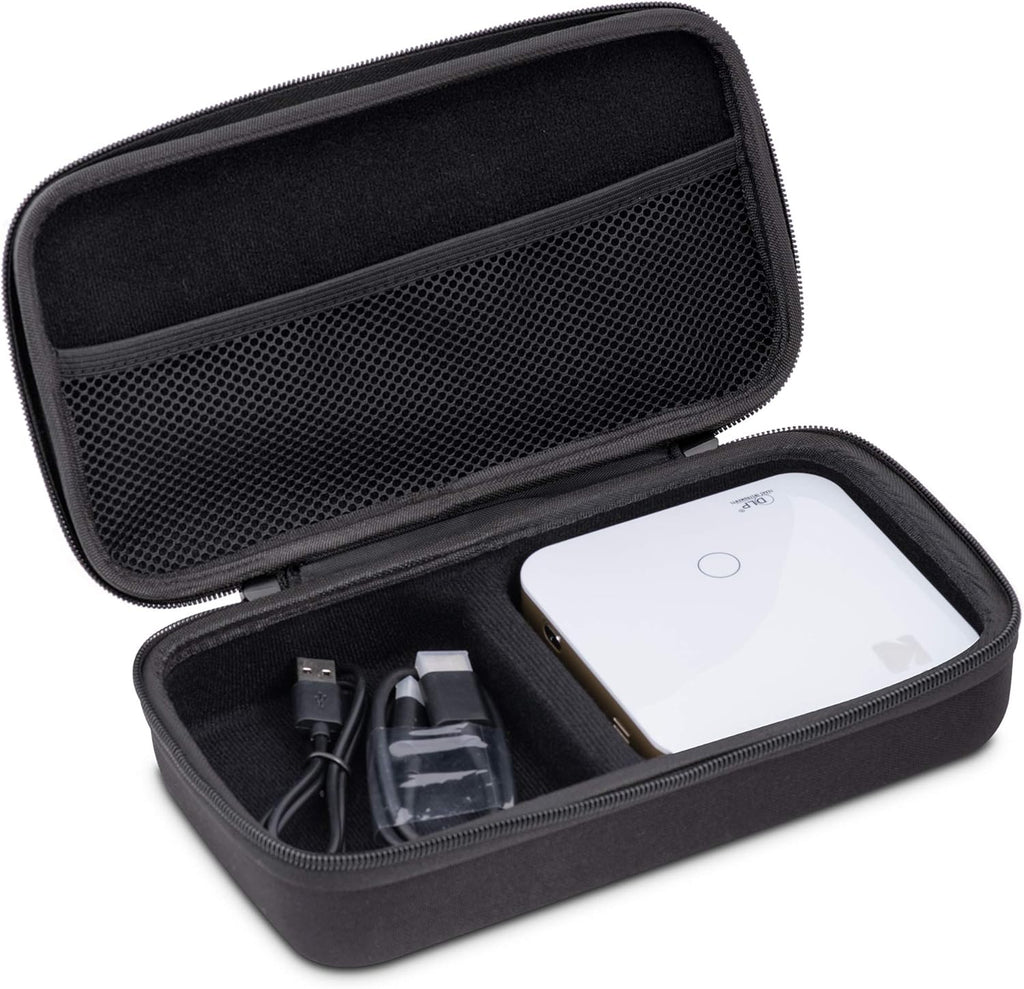 Pocket Projector with Built-in Speaker and EVA Travel Case W43044