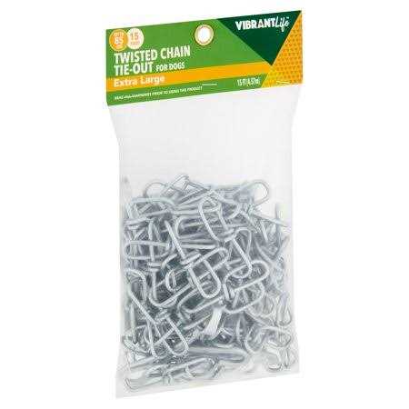 Twisted Chain Tie-Out for Dogs U3414