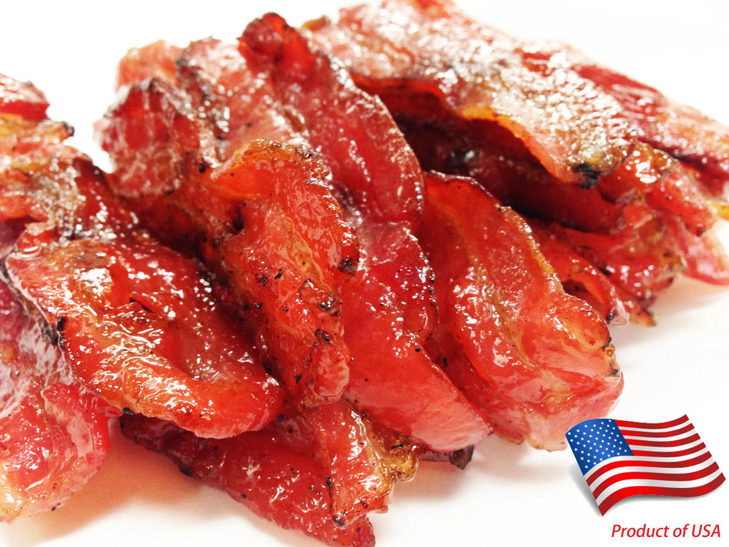 Fire-Grilled Bacon Jerky Original Flavor 12 oz. D506004