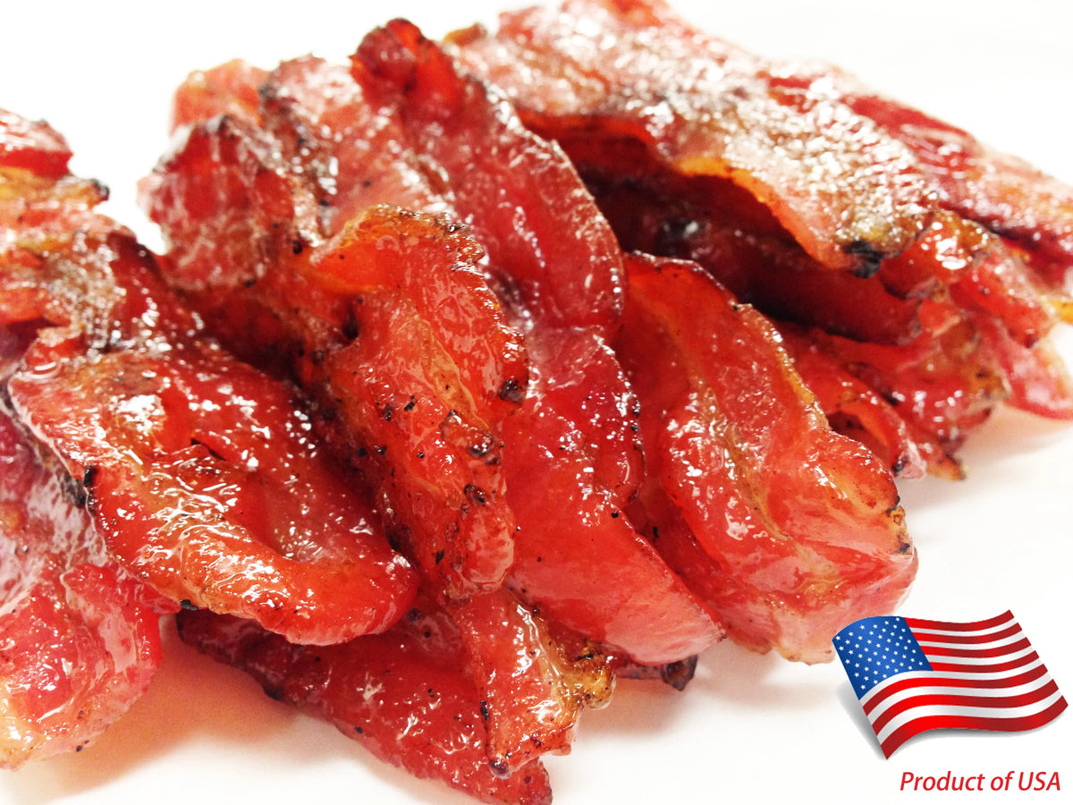 Fire-Grilled Bacon Jerky Original Flavor 12 oz. D506004