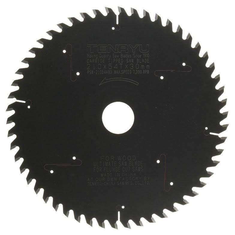 210 mm x 30 mm PTFE Coated Saw Blade 54 Teeth D129728