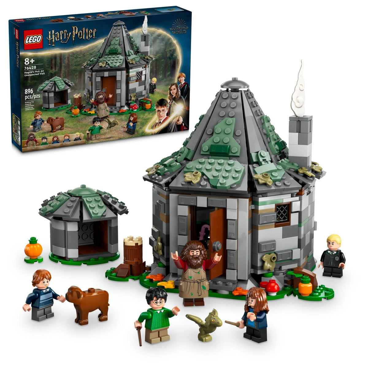 Buildable House Toy with 7 Characters and a Dragon F5860