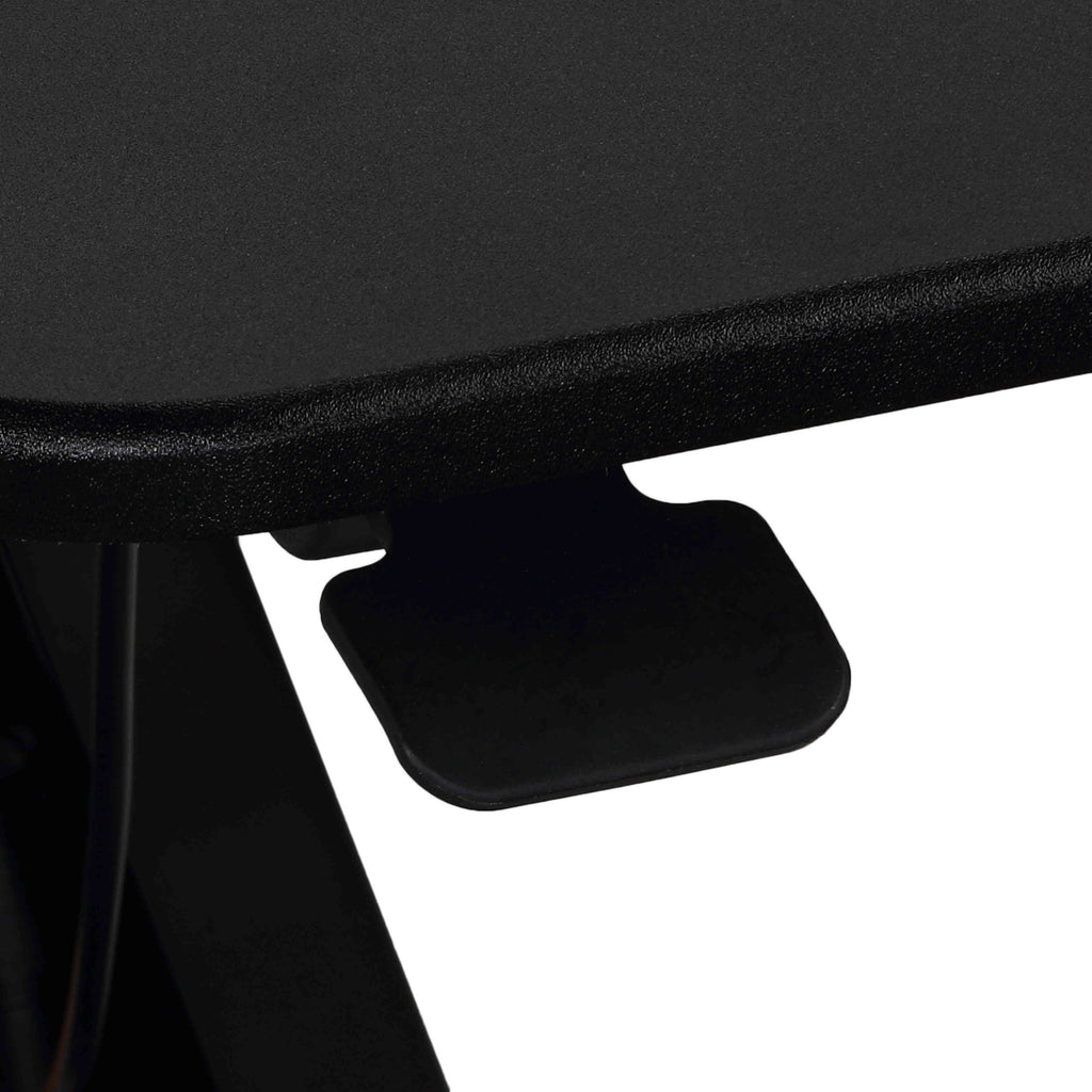 Adjustable Sit to Stand Desktop Monitor Stand, Black E494288