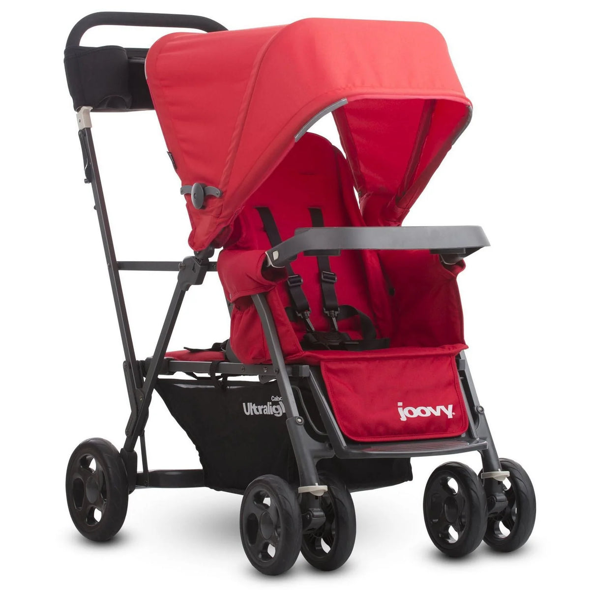 Black Stand-On Tandem Stroller U385152