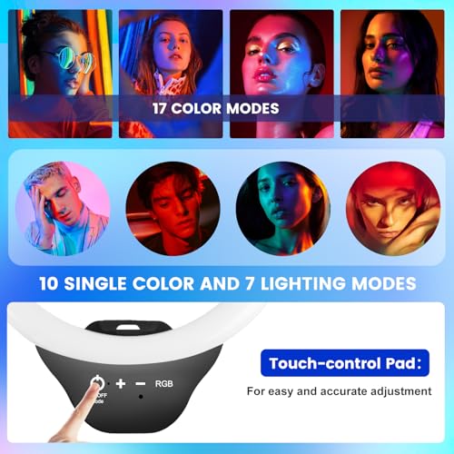 10'' Ring Light with 50'' Extendable Tripod Stand E383