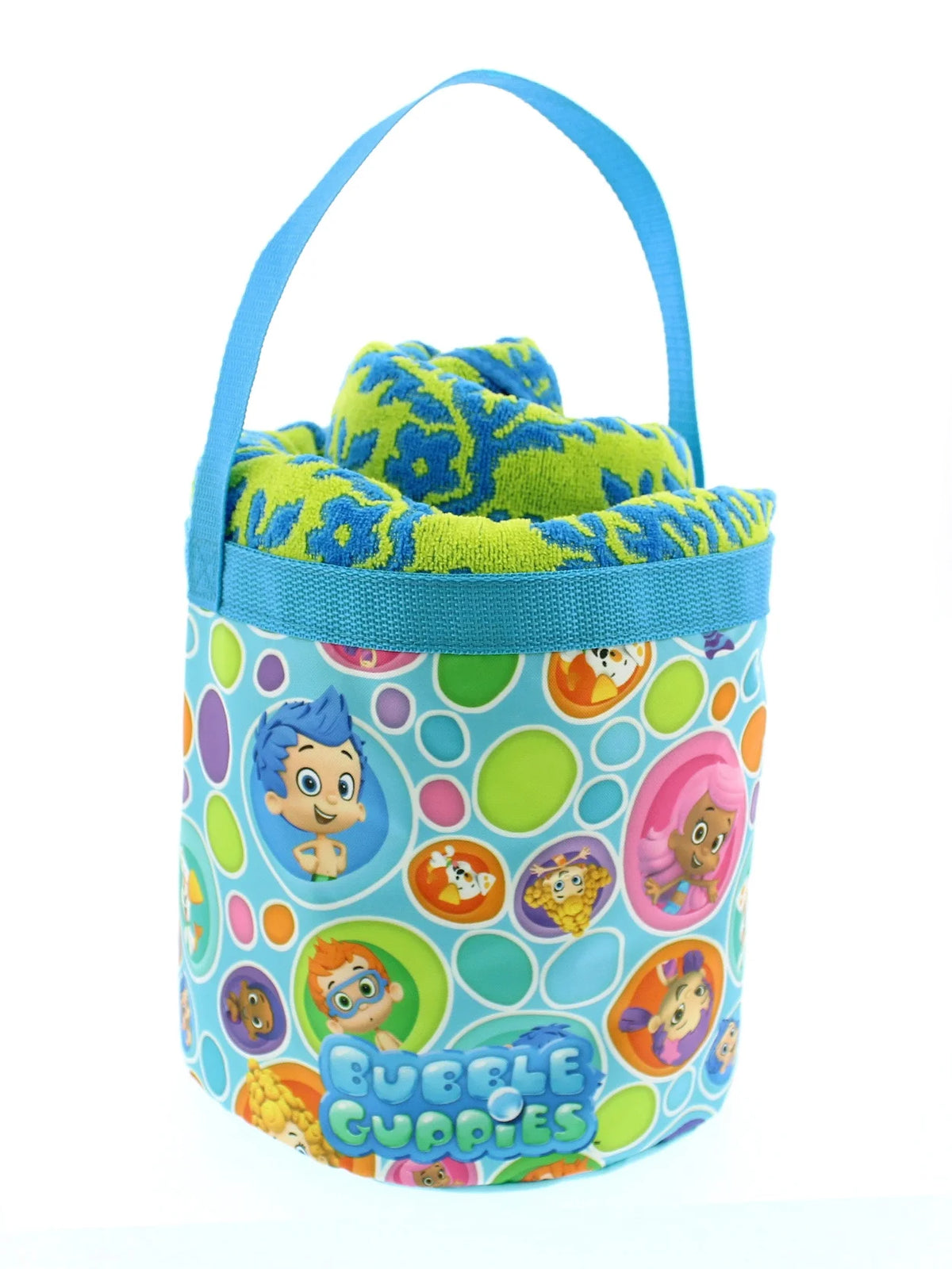 Collapsible Nylon Toy Storage Tote Bag F8845