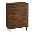 30" 4-Drawer Dark Walnut Bedroom Chest M508