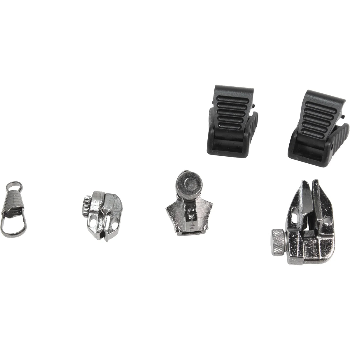Black Nickel Zipper Repair Kit 3 Pack J271