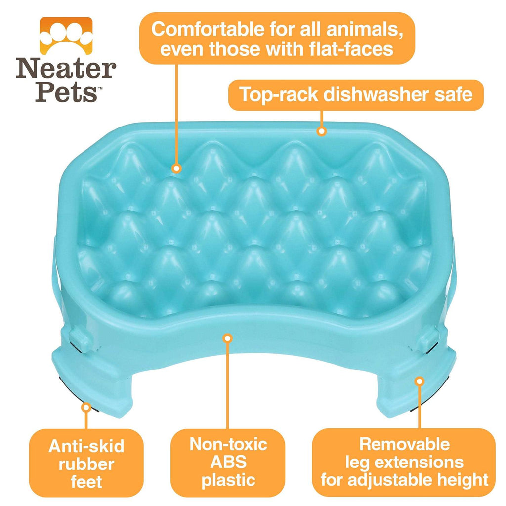 Raised Slow Feeder Dog Bowl Q597133
