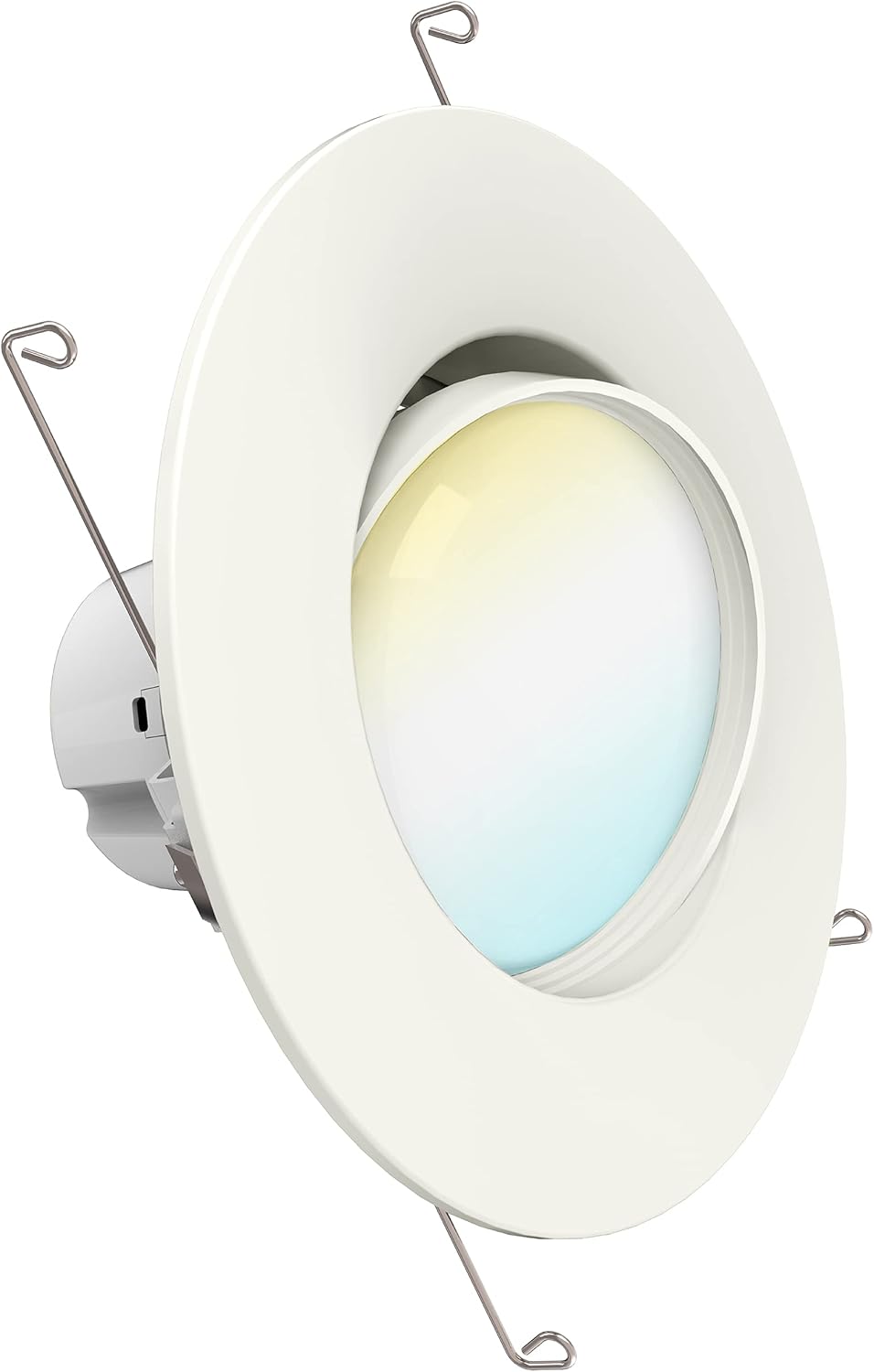 LED Can Lights 5/6 Inch Recessed Dimmable 12W 5000K Daylight 800 LM Directional Angled Trim D3329
