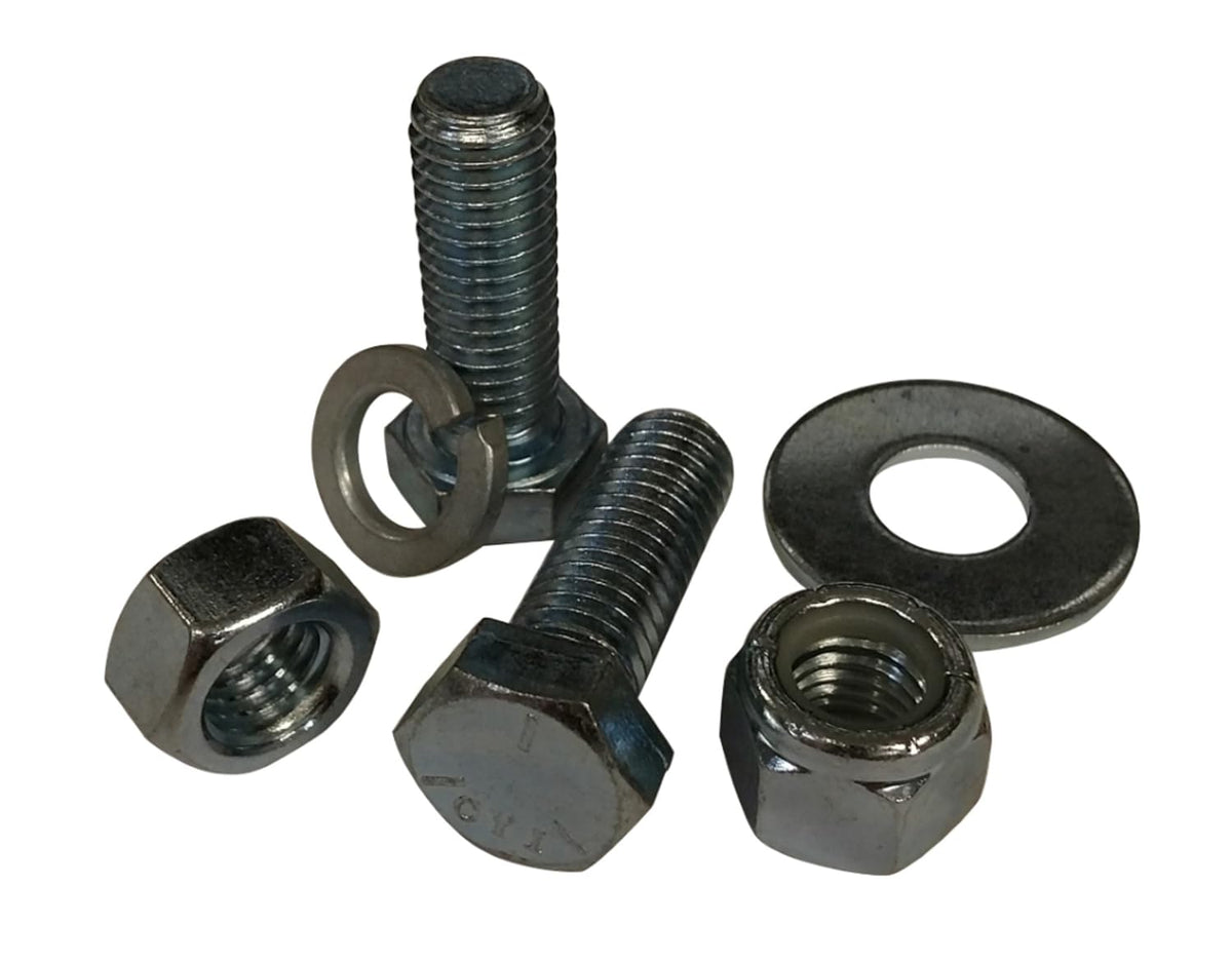Grade 5 Hex Head Cap Screw, Nut, and Washer Assortment 1/4-3/4 Coarse Thread Set E1907