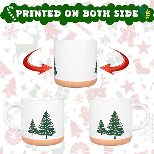 Christmas Mugs Set of 4 12Oz T956