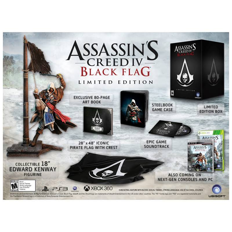 Assassin's Creed IV: Black Flag Limited Edition PlayStation 3 W157