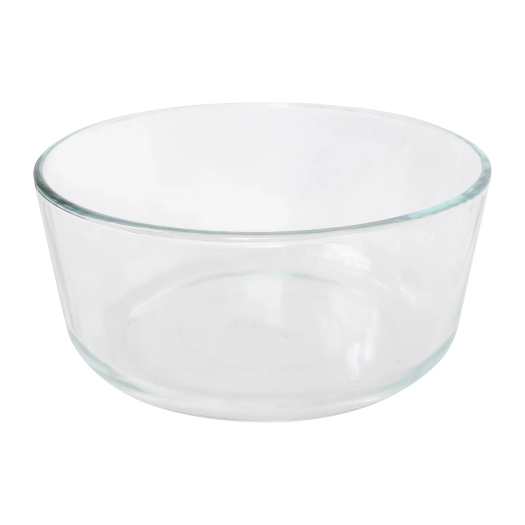 7-Cup Glass Bowl with Blue Lid Q42119